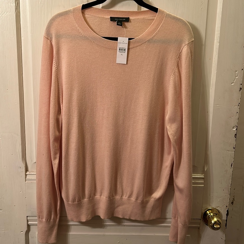 NWT Ann Taylor Crewneck Sweater, Size XL